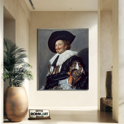 Frans Hals Laughing Cavalier 1624 – Reproduction