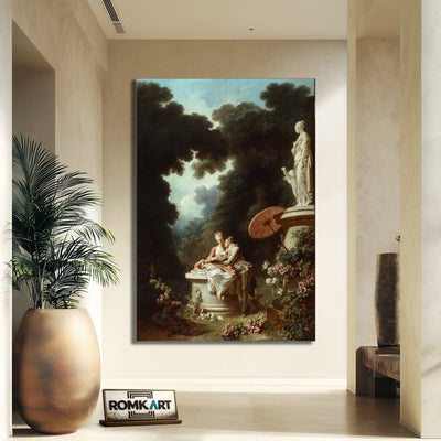 Jean-honor Fragonard The Progress Of Love Love Letters 1771-1772 – Reproduction