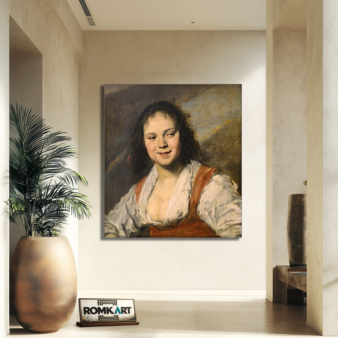 Frans Hals The Gypsy Girl 1628 – Reproduction