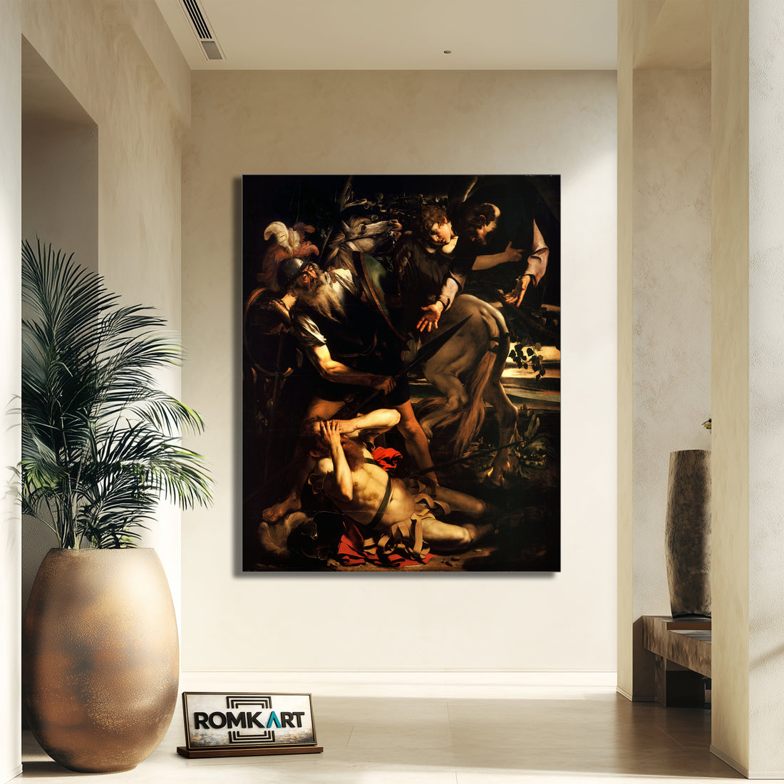 Caravaggio The Conversion Of Saint Paul 1600 – Reproduction