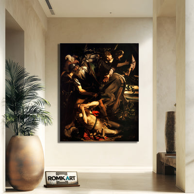 Caravaggio The Conversion Of Saint Paul 1600 – Reproduction