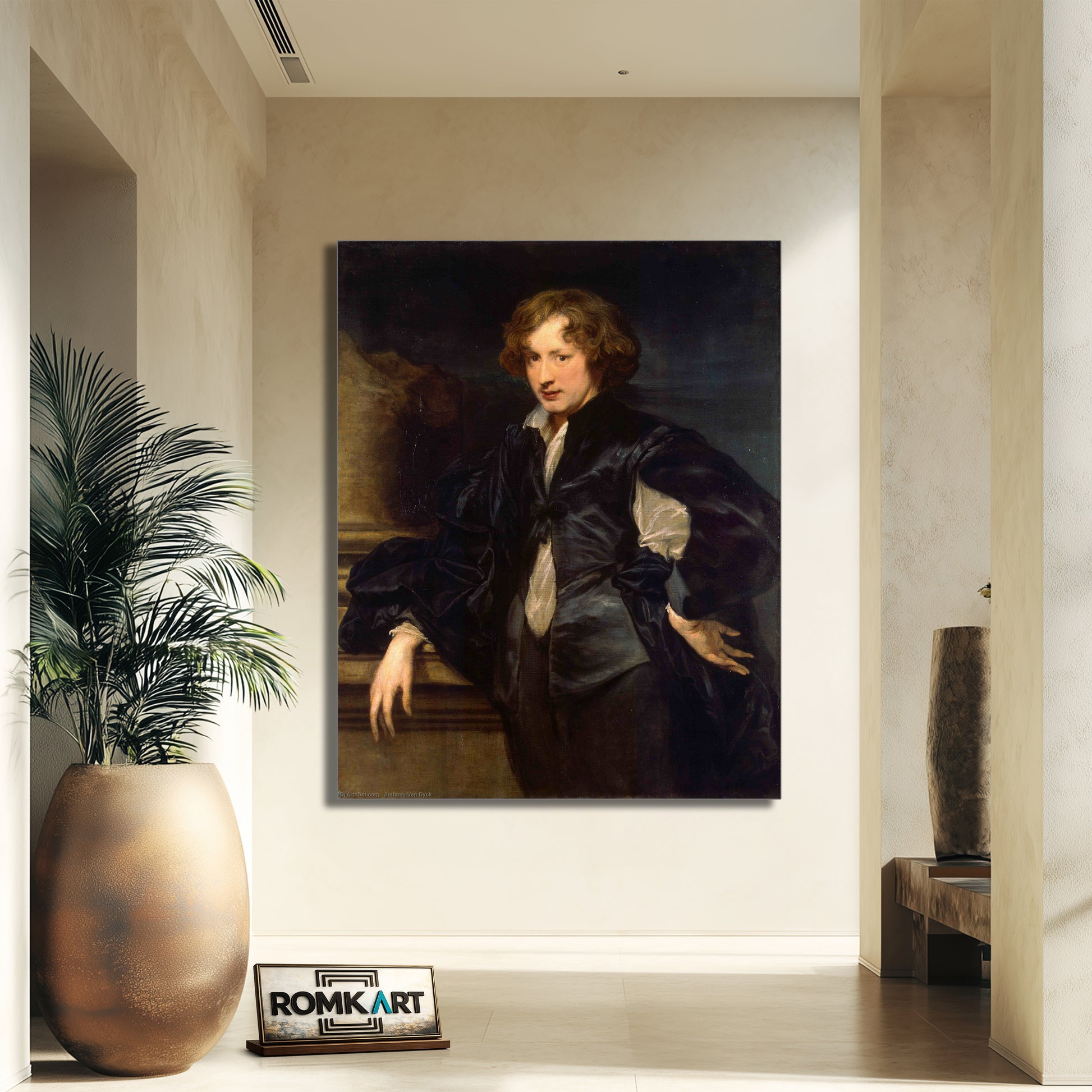 Anthony Van Dyck Self-portrait 1622 – Reproduction