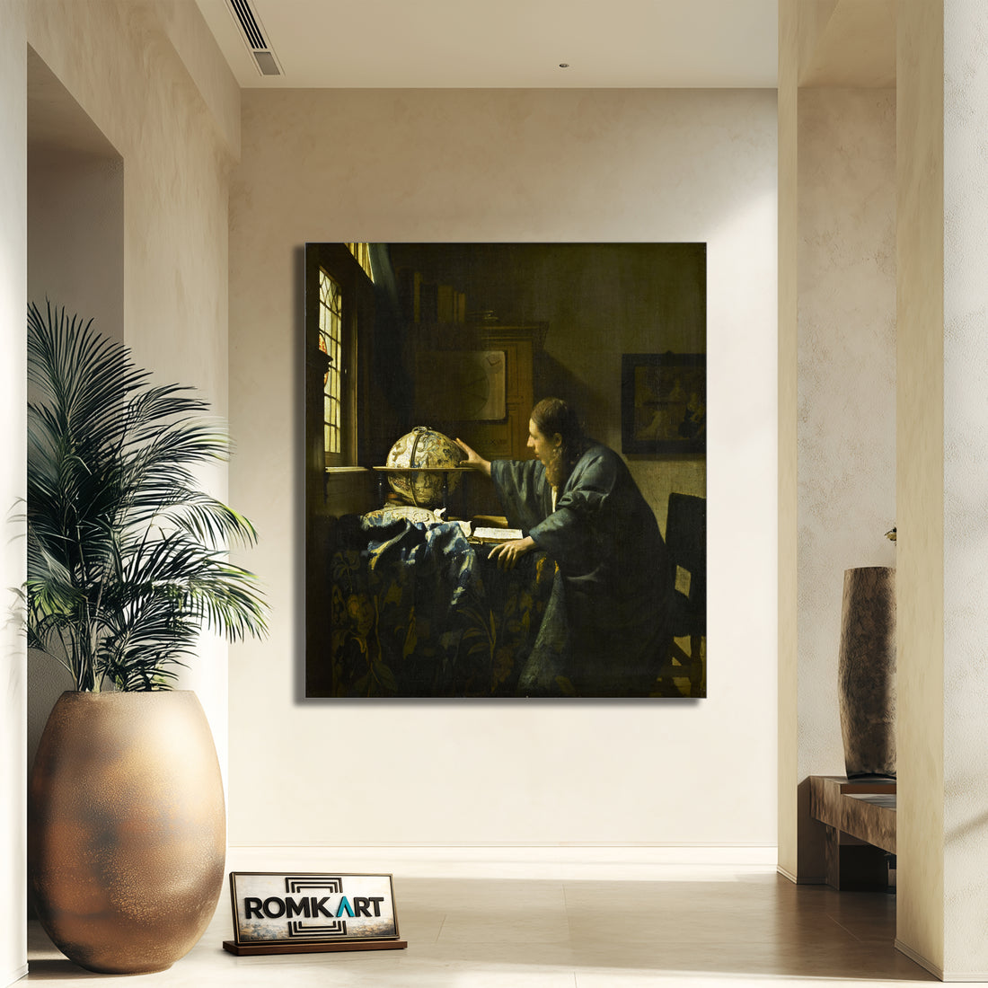 Johannes Vermeer The Astronomer 1668 – Reproduction