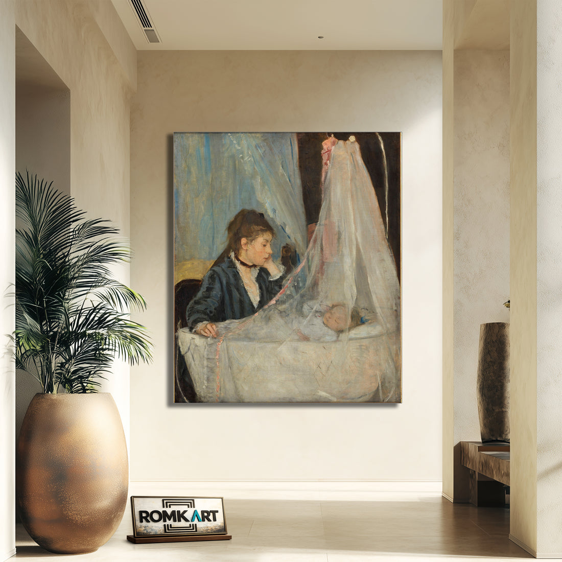 Berthe Morisot Le Berceau 1872 – Reproduction