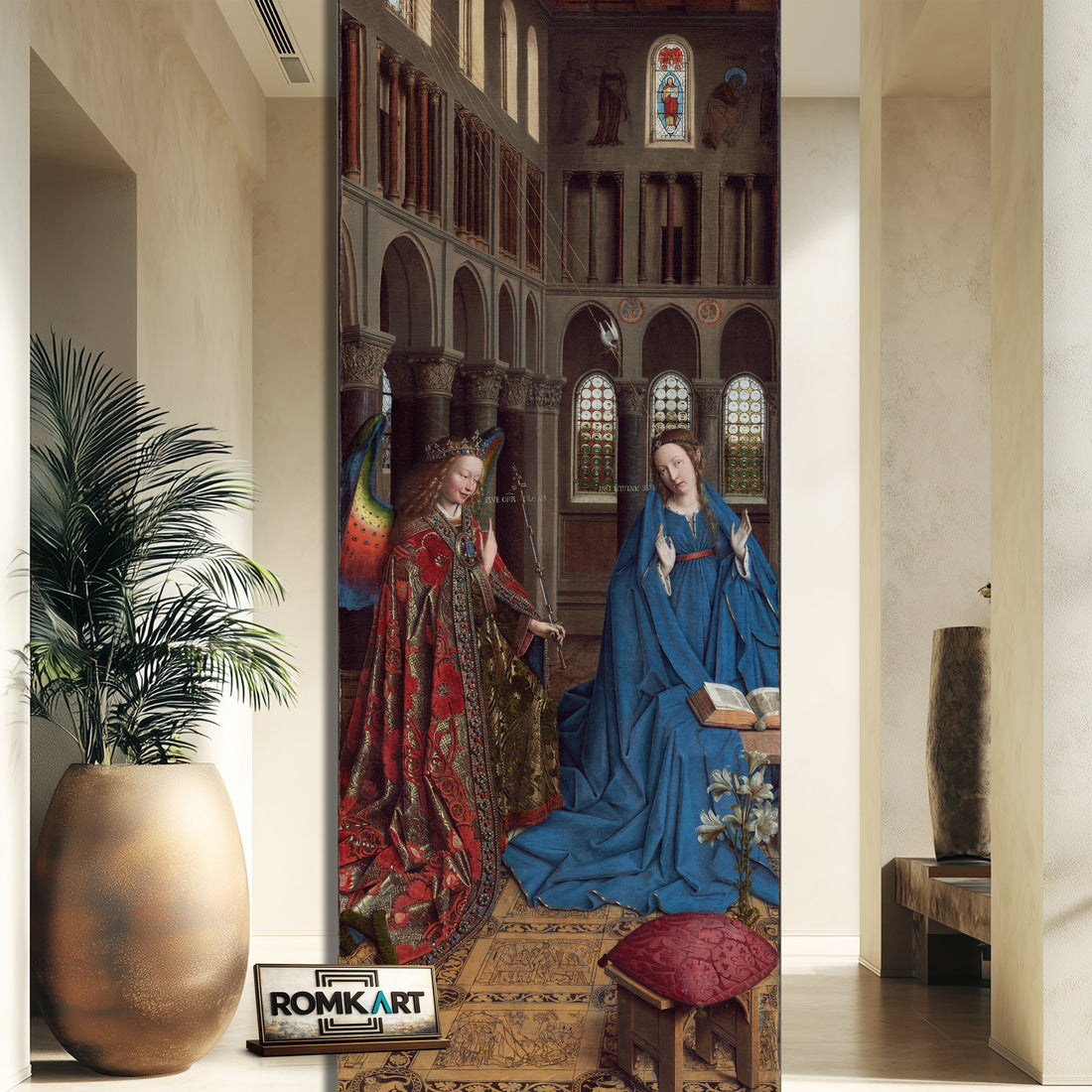 Jan Van Eyck The Annunciation 1434 – Reproduction