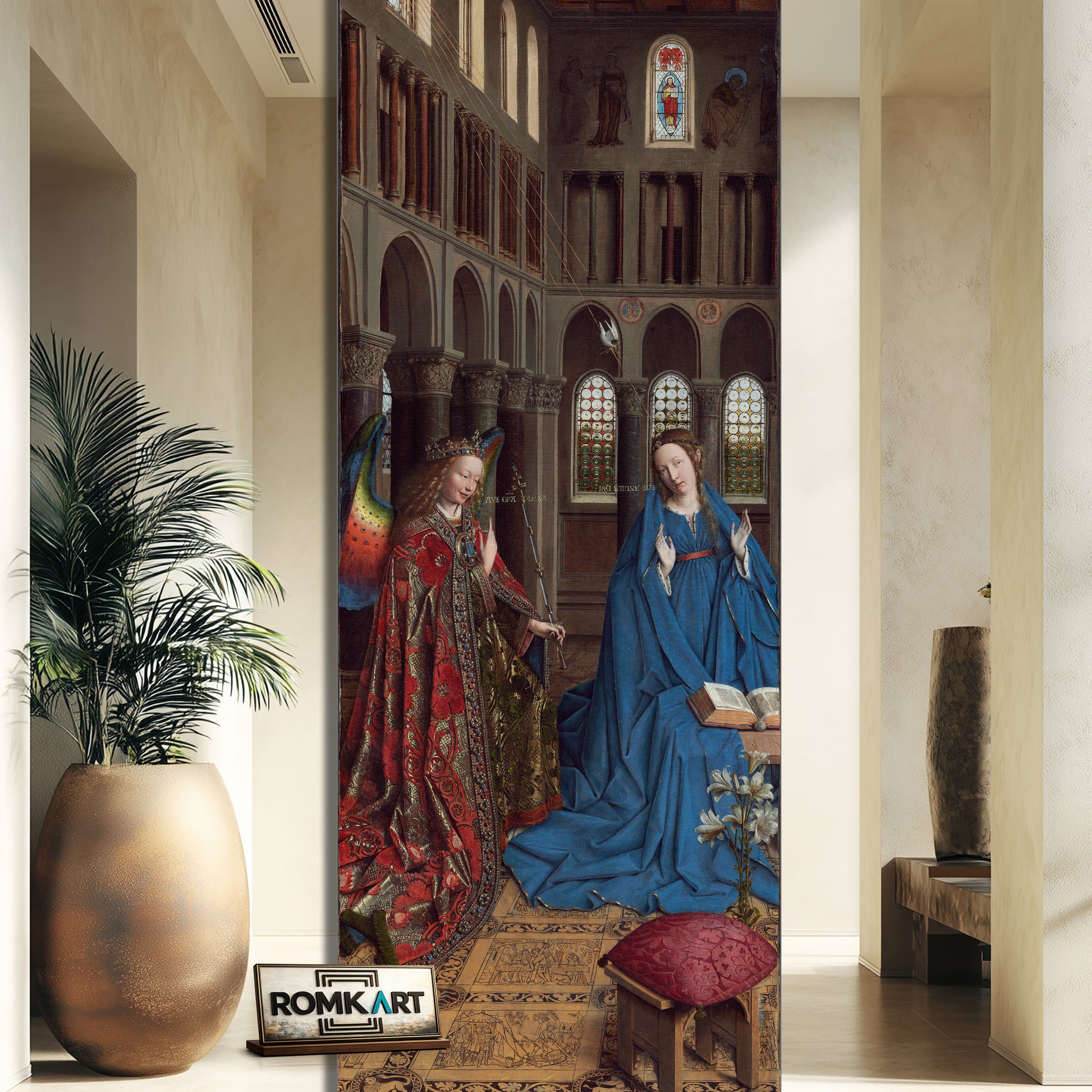 Jan Van Eyck The Annunciation 1434 – Reproduction