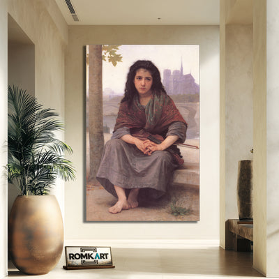 William Adolphe Bouguereau The Bohemian 1890 – Reproduction