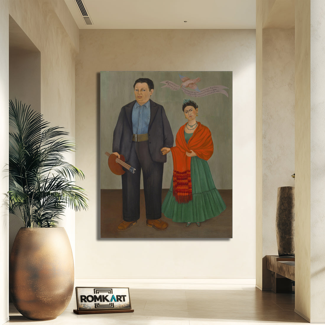 Frida Kahlo Frieda And Diego Rivera 1931 – Reproduction