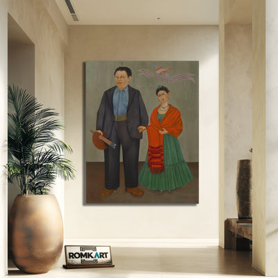 Frida Kahlo Frieda And Diego Rivera 1931 – Reproduction