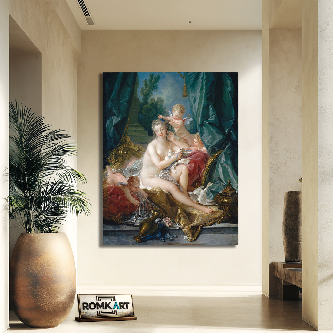 Francois Boucher La Toilette De Venus 1751 – Reproduction