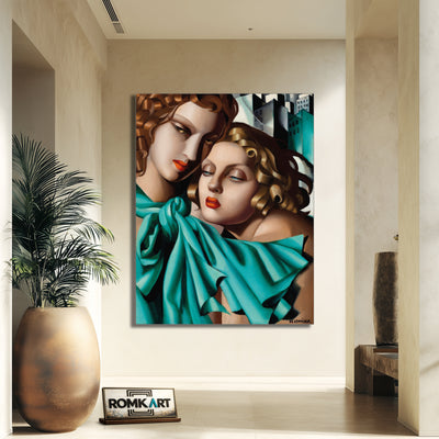 Tamara De Lempicka Les Jeunes Filles 1930 – Reproduction