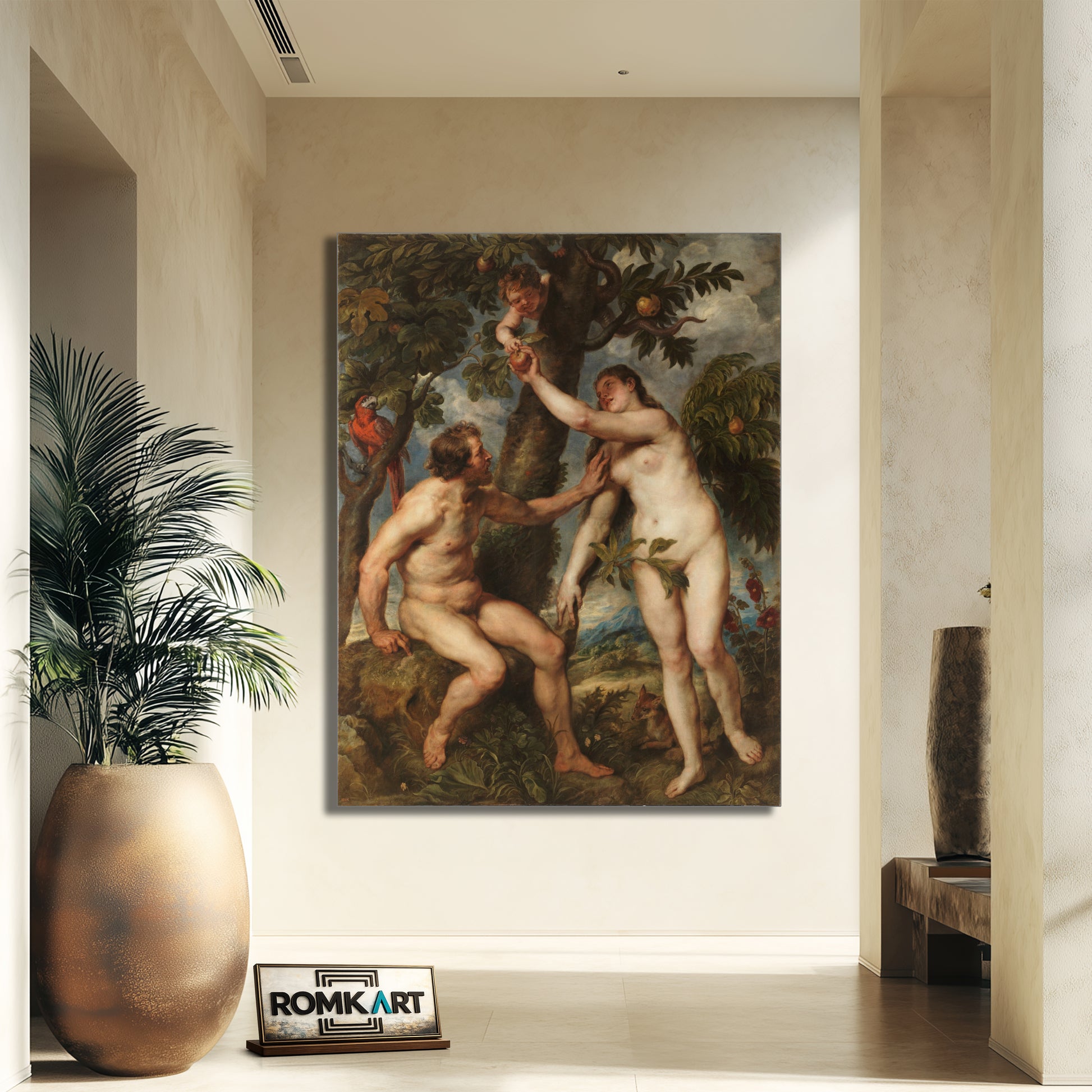 Peter Paul Rubens The Fall Of Man 1628-1629 – Reproduction