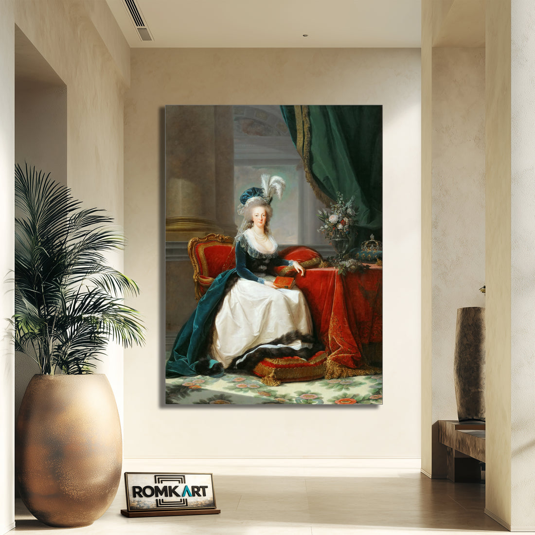 Elisabeth Vigee Le Brun Marie Antoinette Queen Of France By 1788 – Reproduction