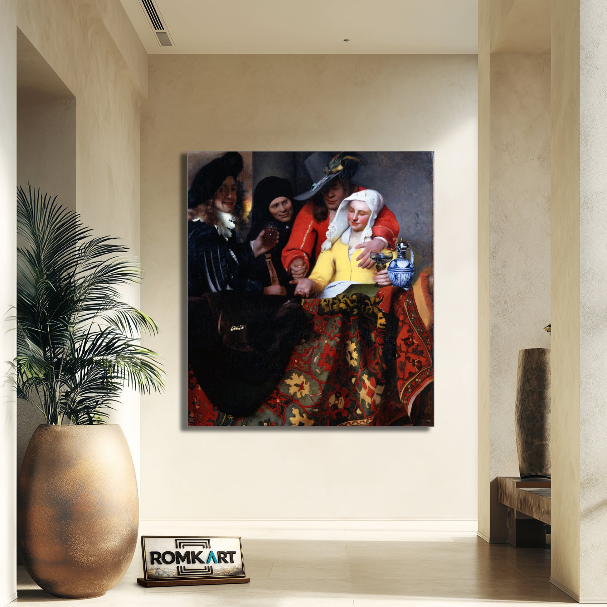 Johannes Vermeer The Procuress 1656 – Reproduction