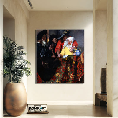 Johannes Vermeer The Procuress 1656 – Reproduction