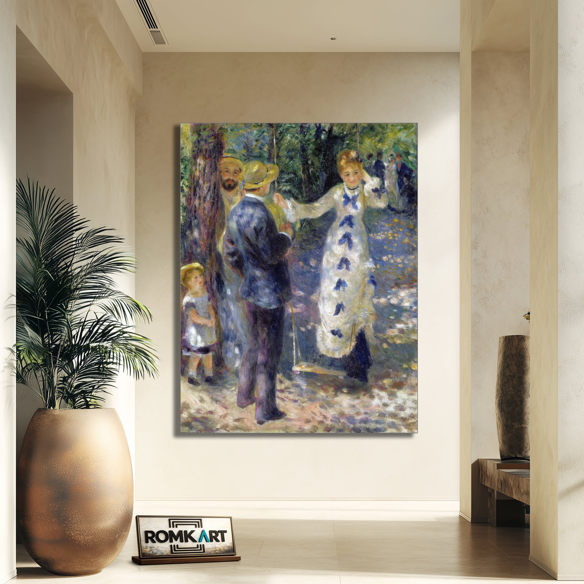 Pierre-auguste Renoir The Swing 1876 – Reproduction