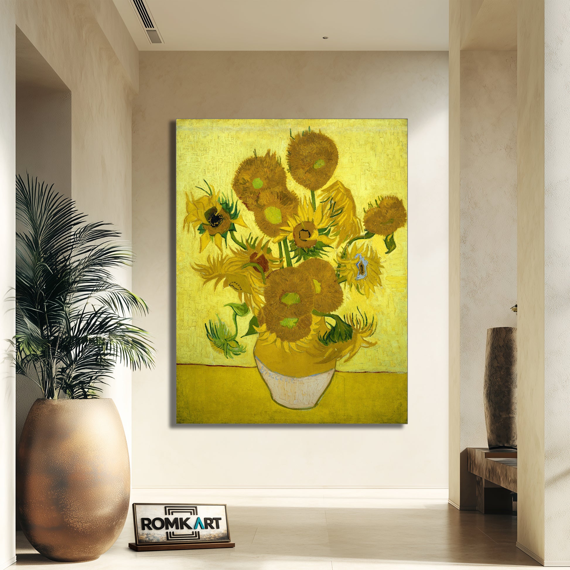 Vincent Van Gogh Sunflowers 1889 – Reproduction