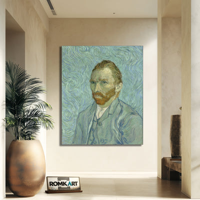 Vincent Van Gogh Self-portrait 1889 – Reproduction