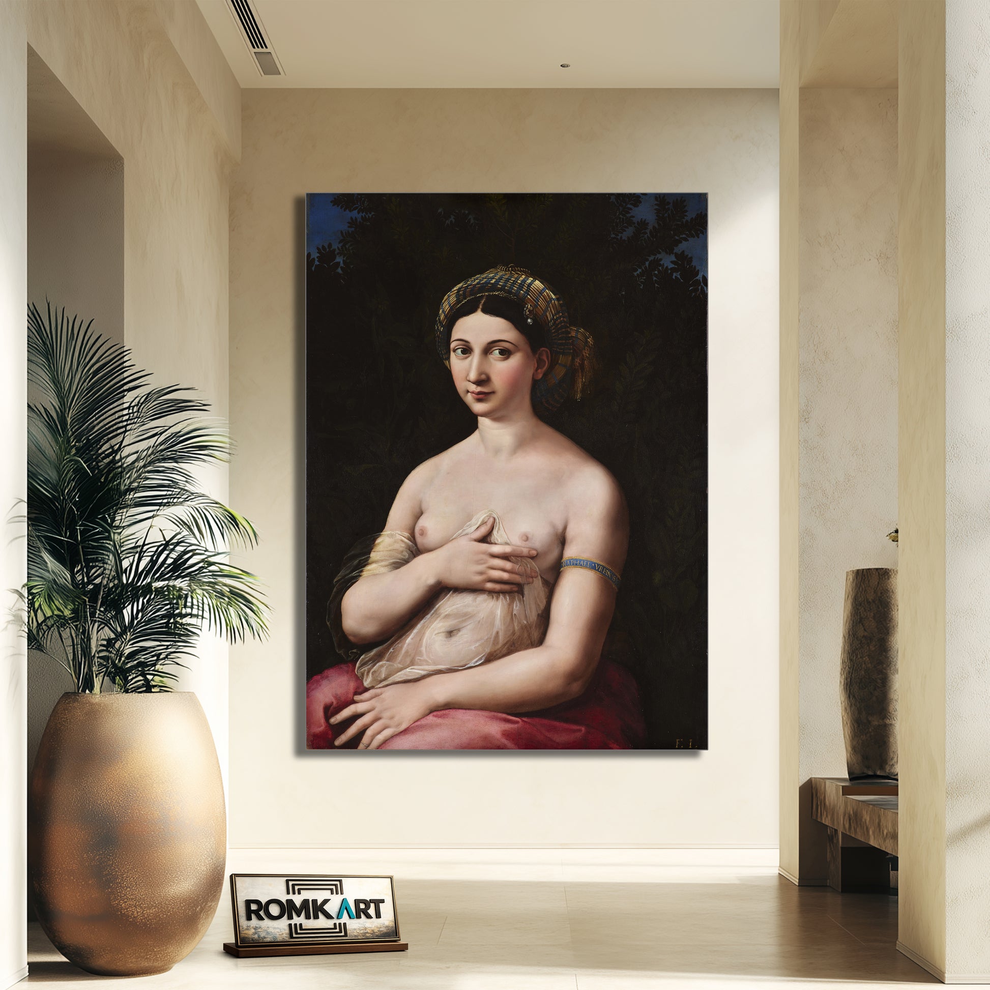 Raphael La Fornarina 1518 Portrait Of A Young Woman – Reproduction