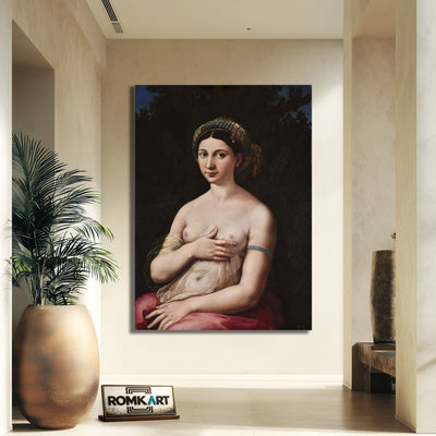 Raphael La Fornarina 1518 Portrait Of A Young Woman – Reproduction