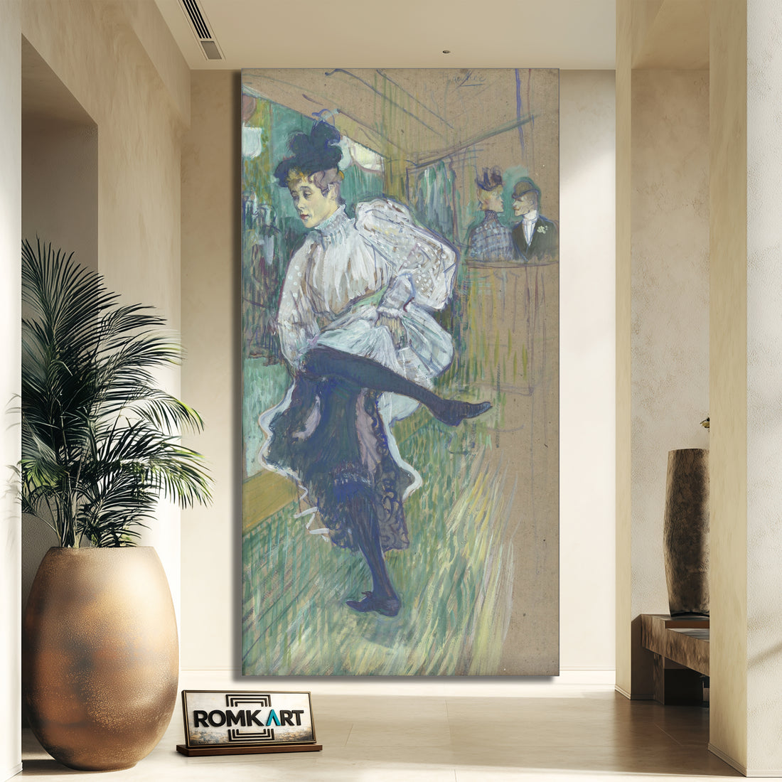 Henri De Toulouse-lautrec Jane Avril Dancing 1892 – Reproduction