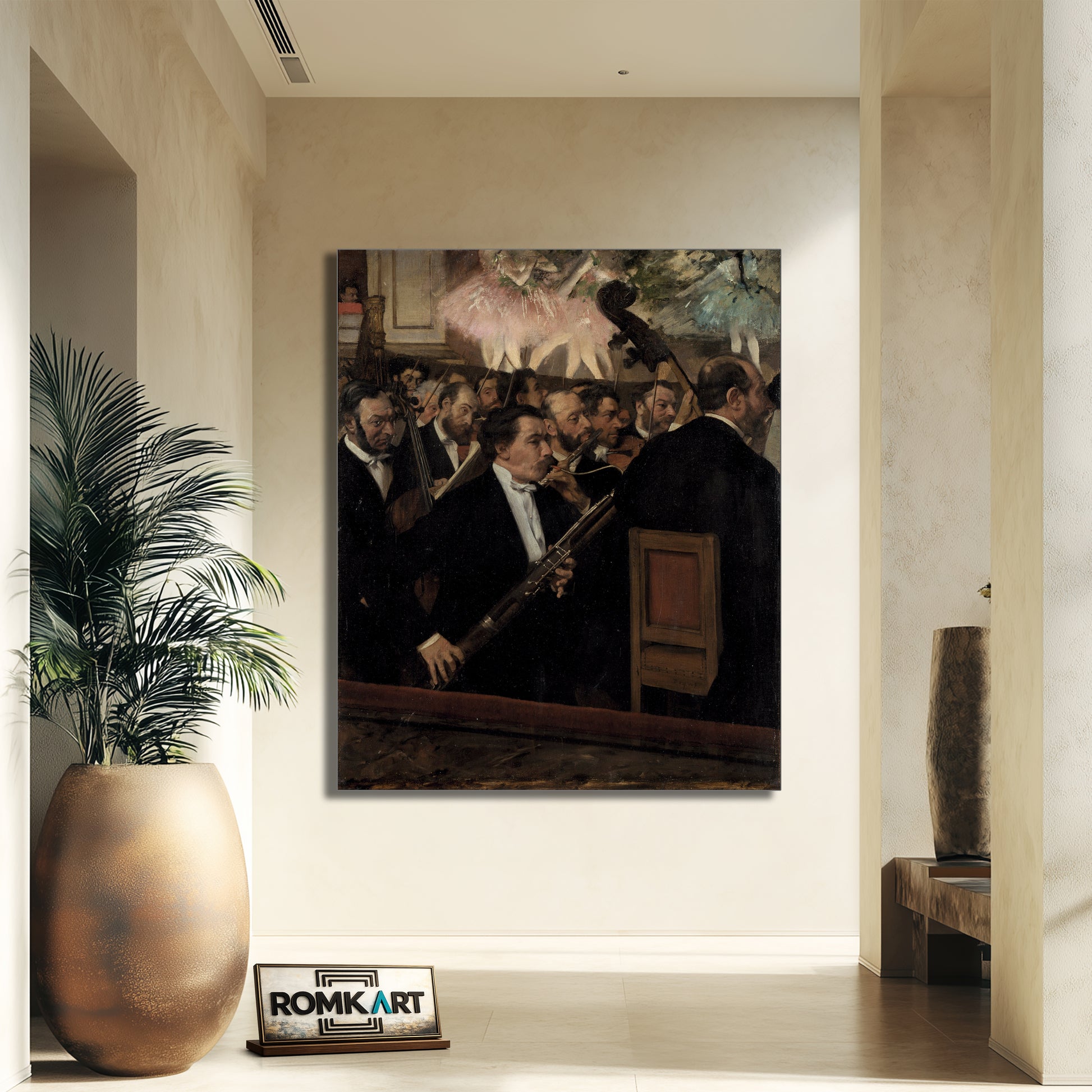 Edgar Degas The Orchestra At The Opera 1870 – Reproduction