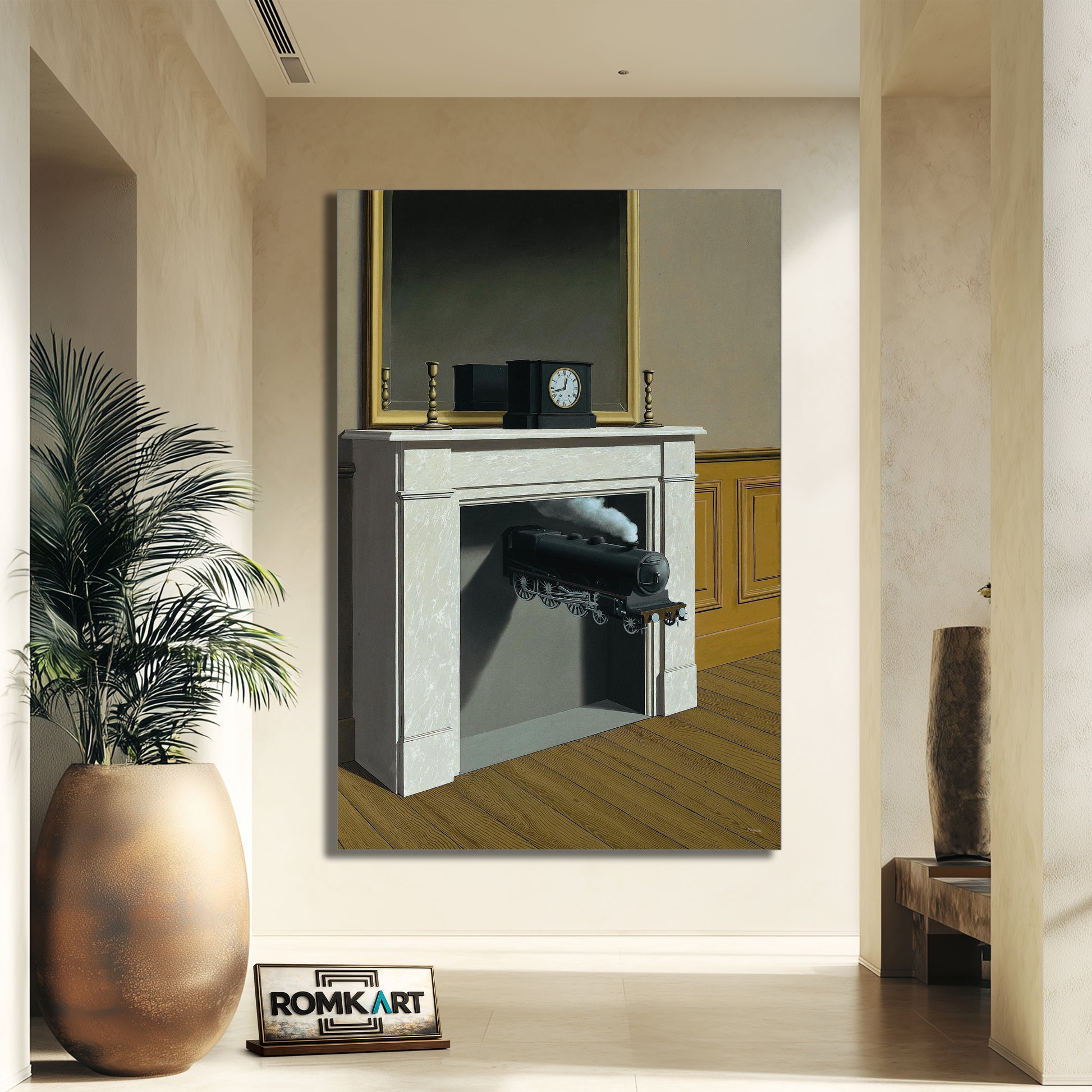 Rene Magritte Time Transfixed 1938 – Reproduction