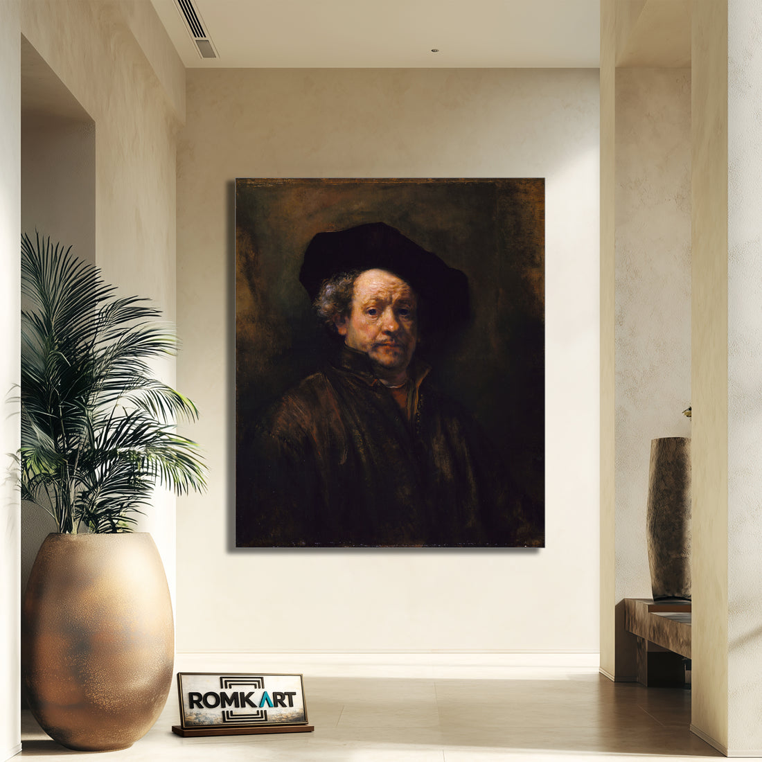 Rembrandt Self Portrait 1660 – Reproduction