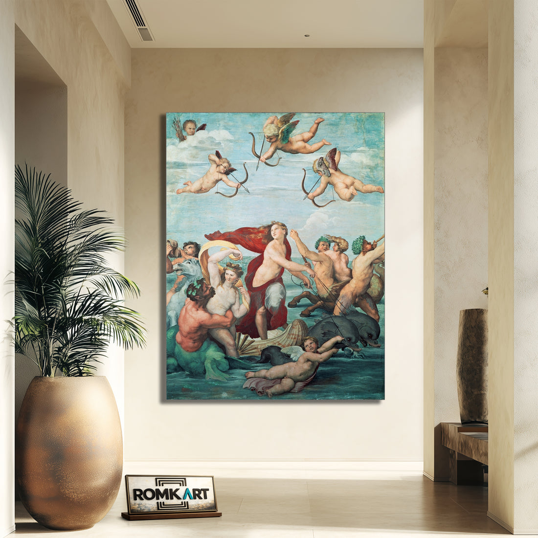 Raphael Triumph Of Galatea 1512 – Reproduction