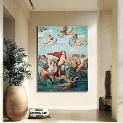 Raphael Triumph Of Galatea 1512 – Reproduction