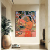 Paul Gauguin The Woman Holding Fruit 1893 – Reproduction