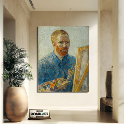 Vincent Van Gogh Self-portrait As A Painter 1888 – Reproduction