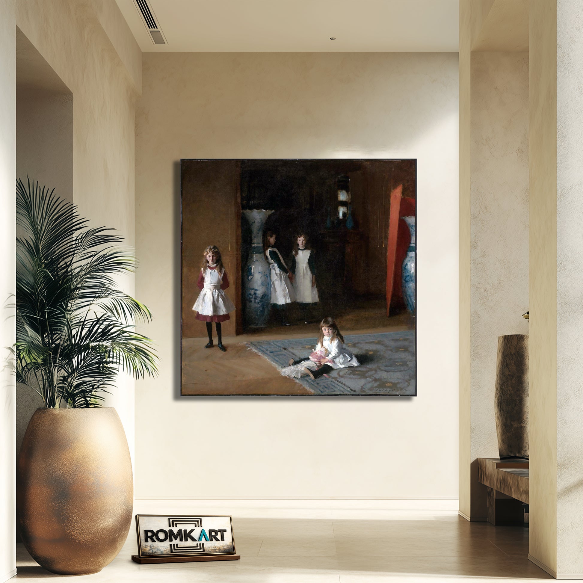 John Singer Sargent The Daughters Of Edward Darley Boit 1882 – Reproduction