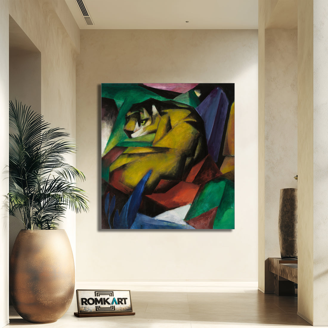 Franz Marc Tiger 1912 – Reproduction
