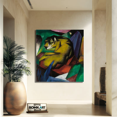 Franz Marc Tiger 1912 – Reproduction