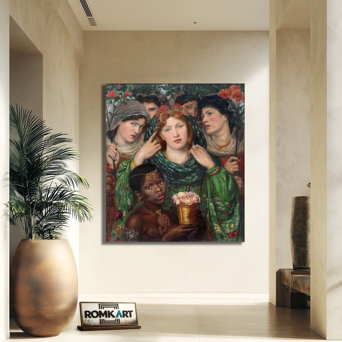 Dante Gabriel Rossetti The Beloved 1865-1866 – Reproduction