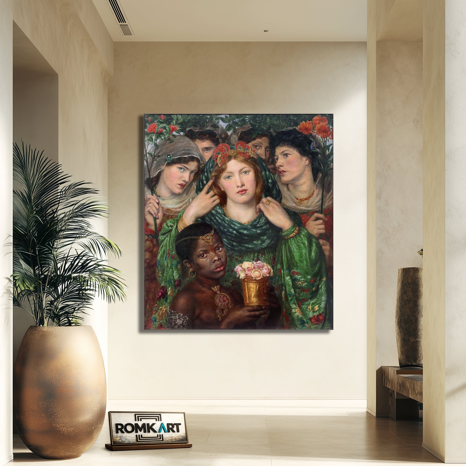 Dante Gabriel Rossetti The Beloved 1865-1866 – Reproduction