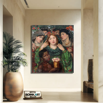 Dante Gabriel Rossetti The Beloved 1865-1866 – Reproduction