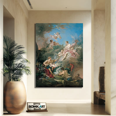 Francois Boucher Venus At Vulcan Forge – Reproduction