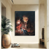 Peter Paul Rubens Two Women With A Candle – Reproduction