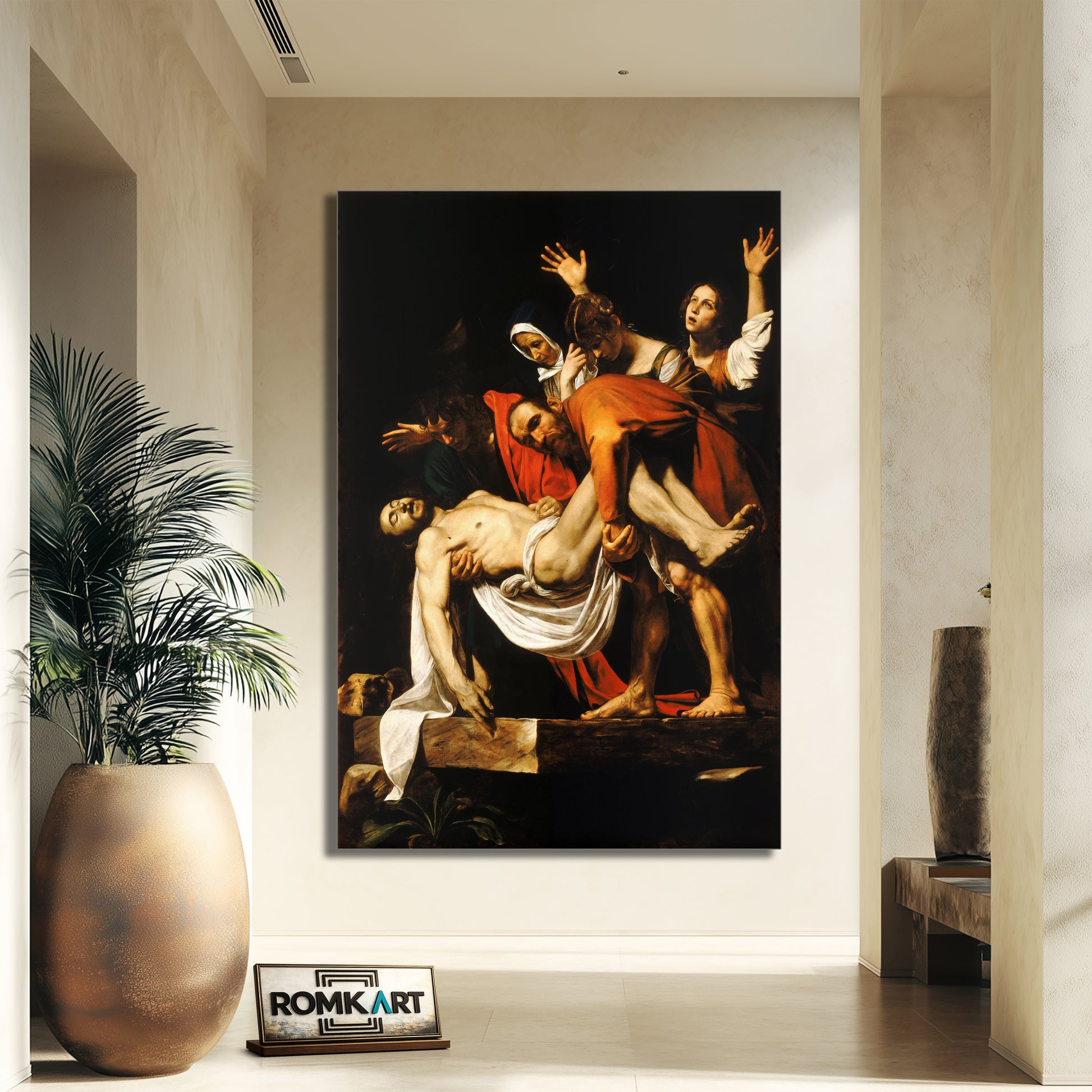 Caravaggio Entombment Of Christ – Reproduction
