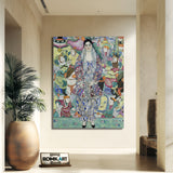 Gustav Klimt Portrait Of Friedericke Maria Beer – Reproduction