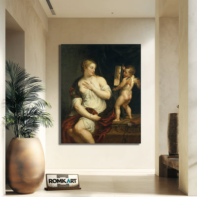 Peter Paul Rubens Venus And Cupid C1606-1611 – Reproduction