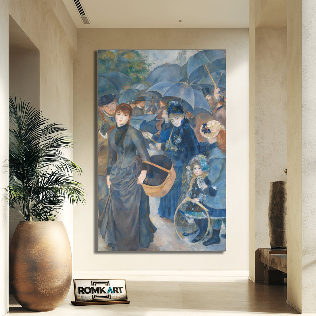 Pierre-auguste Renoir The Umbrellas 1881-86 – Reproduction