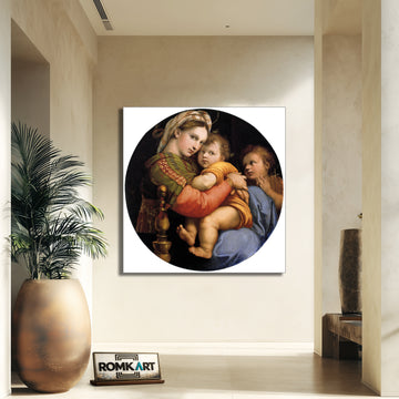 Raphael Madonna Della Seggiola – Reproduction