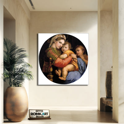 Raphael Madonna Della Seggiola – Reproduction