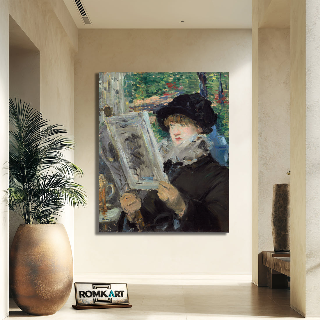 Edouard Manet Woman Reading 1879 – Reproduction