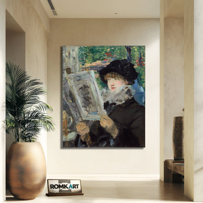 Edouard Manet Woman Reading 1879 – Reproduction