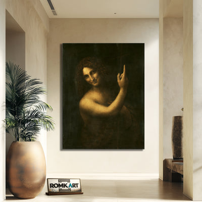 Leonardo Da Vinci Saint John The Baptist – Reproduction