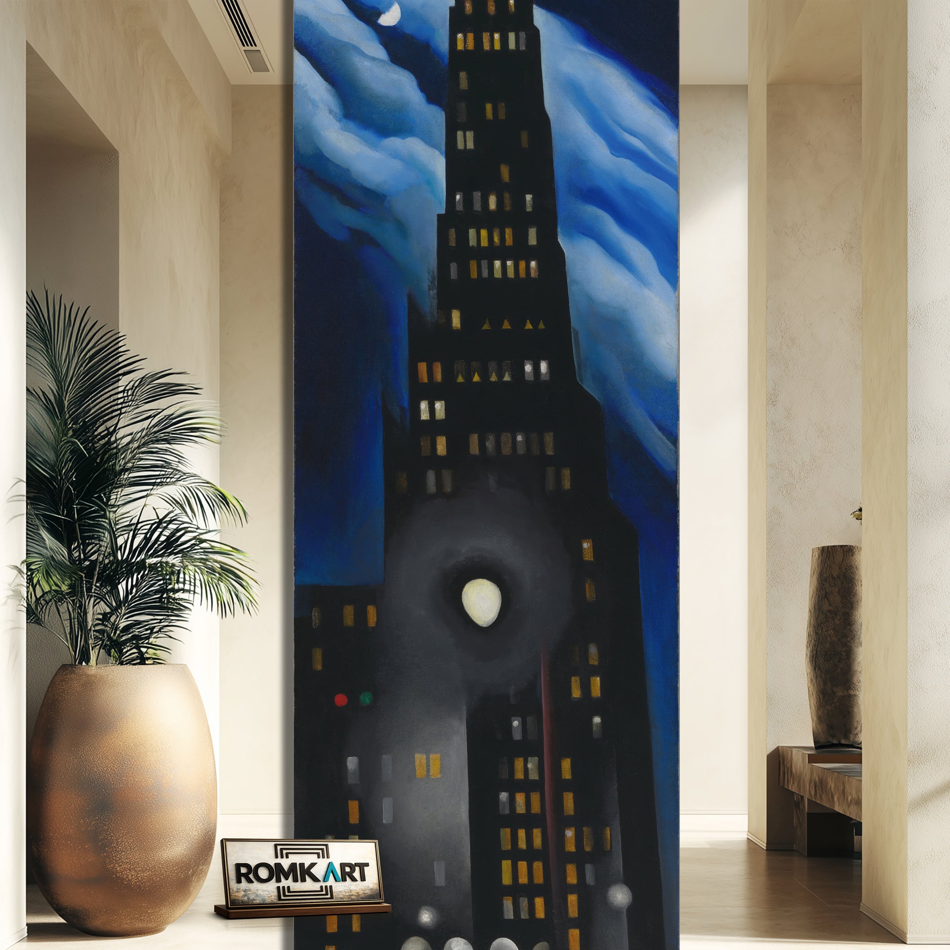 Georgia O'Keeffe Ritz Tower 1928 – Reproduction
